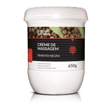 Imagem de Creme de Massagem Pimenta Negra D`agua Natural 