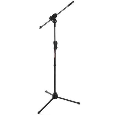 Imagem de Pedestal Suporte Microfone Ibox Smlight Preto