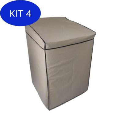 Imagem de Kit 4 Capa Para Lavadora Electrolux 10,5 Kg - Lac 11