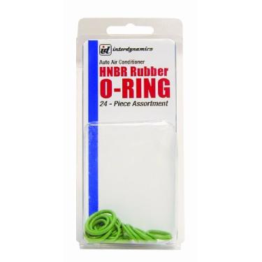 Imagem de Anéis de borracha de ar condicionado automotivo AC Pro certificado pela InterDynamics, para refrigerador R12 e R134A para carros e caminhões e mais, 24 unidades, ORNG-1