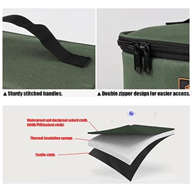 Imagem de Tingpai Saco de equipamento de pesca à prova d'água Carretel de isca de pesca Saco de zenamento Acessórios de equipamento de pesca Estojo de t nsporte