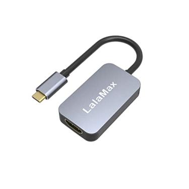Imagem de LalaMax Adaptador USB C para HDMI 4K 60Hz tipo C para adaptador de cabo HDMI compatível com MacBook Pro/Air