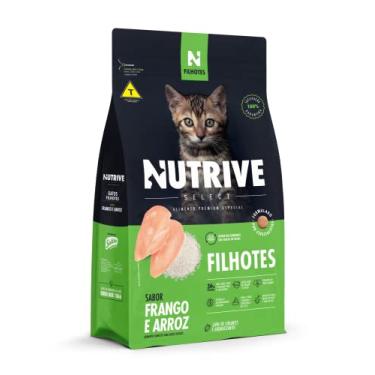 Imagem de Nutrive Select Gatos Filhotes Frango e Arroz 1kg