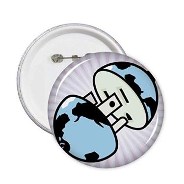 Imagem de Diagrama de circuito, padrão de tomada, pinos, crachá, botão, decoração, acessório, 5 peças