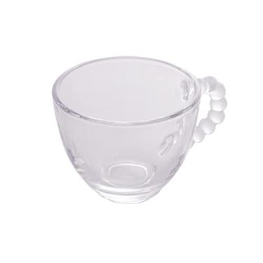 Imagem de WOLFF - Conjunto 4 Xícaras de Café de Cristal sem Pires 80ml - Linha Pearl