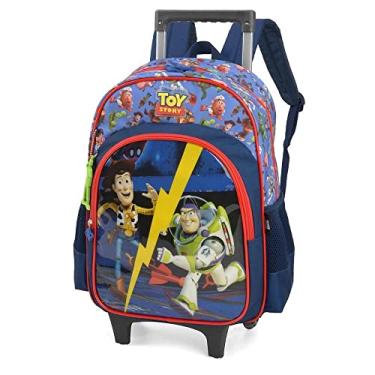 Imagem de Mochila De Rodinhas Com Alça Toy Story Azul Luxcel