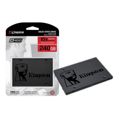 Imagem de Ssd Kingston A400 240GB Sata iii 2,5 500MBs SA400S37/240G