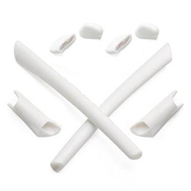 Imagem de Mryok Kits de substituição para pontas de nariz para meia jaqueta/meia jaqueta Oakley XLJ/meia jaqueta óculos de sol ajuste asiático - branco