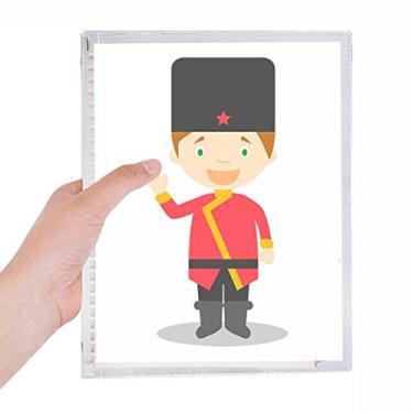 Imagem de Caderno de desenho da Rússia com folhas soltas e diário recarregável