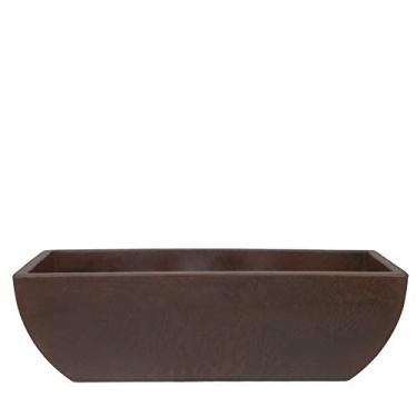 Imagem de Floreira Malta 80 X 25 Cm Rusty Vasart Malta Rusty 80x25cm