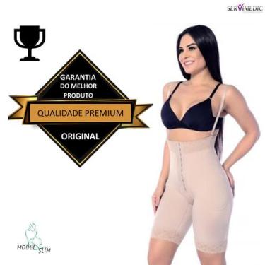 Imagem de Cinta Modeladora Pós Cirúrgica Malha Compressiva Meia Perna - Model Fo