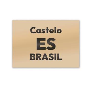 Imagem de Imã de Geladeira Castelo Espírito Santo MDF 8cm x 5cm
