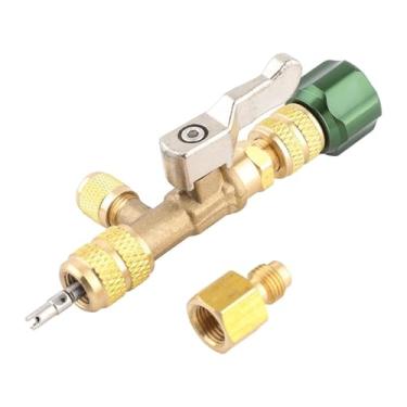 Imagem de Ioensy Ferramenta de remoção de núcleo de válvula de ar condicionado, troca rápida, portátil, fácil de manusear, ferramenta de reparo para ar condicionado de