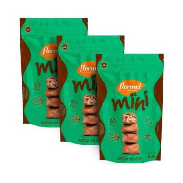 Imagem de 3 Mini Bombom Coco 60g Flormel