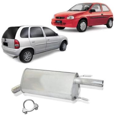 Imagem de Escapamento Traseiro Corsa Hatch 1.0 1.4 1.6 Ano 94 A 2004 - Escapamen