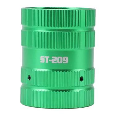 Imagem de Ferramenta de alargador de tubo de metal com 4 lâminas de aço inoxidável, tubo externo interno, ferramenta de chanfradura para tubos de cobre e PVC, liga de alumínio, verde, 6,6 cm