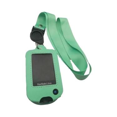 Imagem de Capa Protetora de Couro para Medidor de Glicose Abbott Freestyle Libre