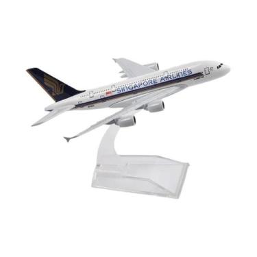 Imagem de Modelo De Avião Em Metal Diecast Escala 1/400 Columbia Airbus A320 JAS