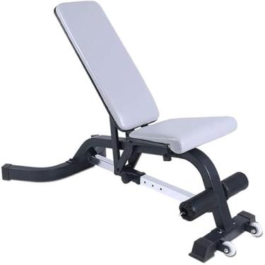 Imagem de Banco de peso pequeno para halteres, banco de halteres profissional para casa ajustável, academia comercial, equipamento de fitness, multifuncional, prancha supina, haltere fitness