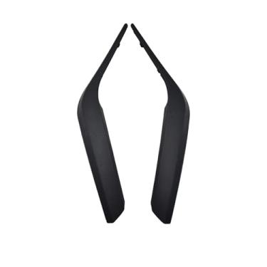 Imagem de Conjunto de maçaneta interna do carro, painel de apoio de braço da porta interna, capa de guarnição compatível com bmw x1 e84 2010 2011 2012 2013 2014 2015 2016(Black 1Pair)