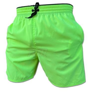 Imagem de Short Dryfit Corrida Academia Secagem Rapida - RM Fabricacao, G, Verde
