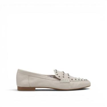 Imagem de Mocassim Couro Cravos - Luna Confy, Off white, 36
