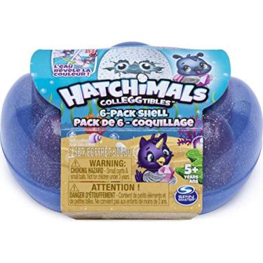 Imagem de Hatchimals CollEGGtibles, Mermal Magic Estojo de transporte com 6 unidades CollEGGtibles, para crianças a partir de 5 anos (a cor pode variar)