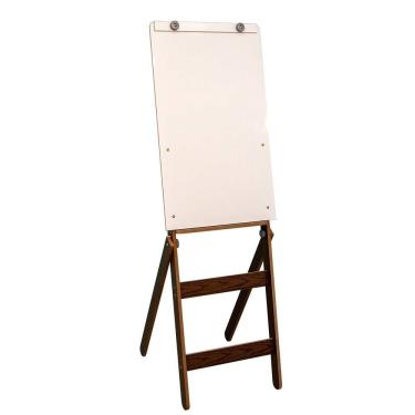 Imagem de Flip Chart Quadro Branco Fit 54x90cm de Madeira MDF