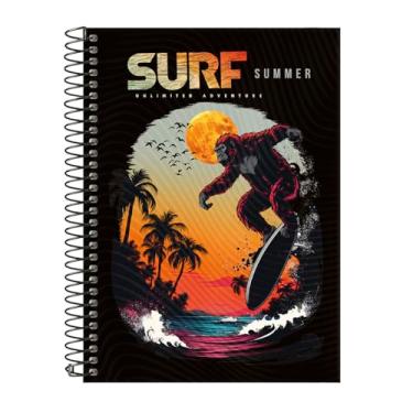 Imagem de Caderno Colegial 15 Matérias Capa Dura Urban Gorila