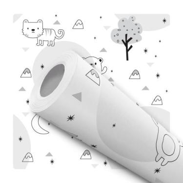 Imagem de Papel De Parede Adesivo Lavável Infantil Bolas Coloridas Diversos Espo