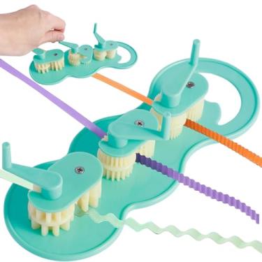 Imagem de HOTBEST Crimpador de papel plástico Quilling Ferramenta de crimpagem de papel portátil Ferramenta de fabricação de papel deslizante Crimpador Quilling Operado à mão DIY Quilling Suprimentos para