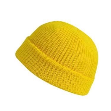 Imagem de Chapéu de malha casual de inverno quente de moda unissex Cor sólida Ch