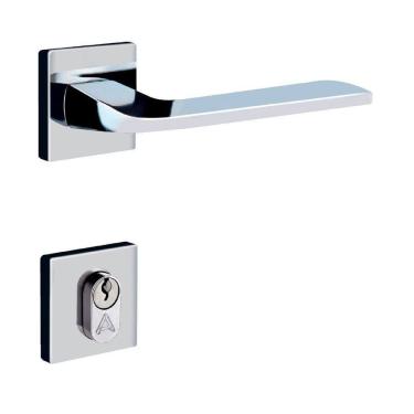 Imagem de Fechadura Entrada Roseta Cromado Ultra Line