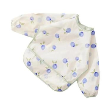 Imagem de Babadores De Manga Longa Para Bebês, Impermeáveis E À Prova De Sujeira