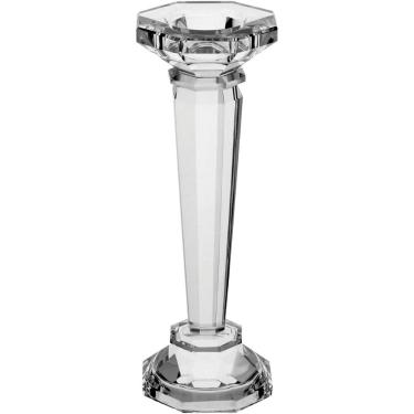 Imagem de CASTIÇAL ILLUSION CRISTAL 23x8x8cm TRANSPARENTE