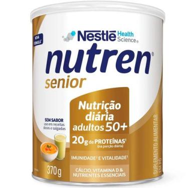 Imagem de Nutren Senior Sem Sabor Nutrição Diária Adultos 50+ (370g) - Nestle