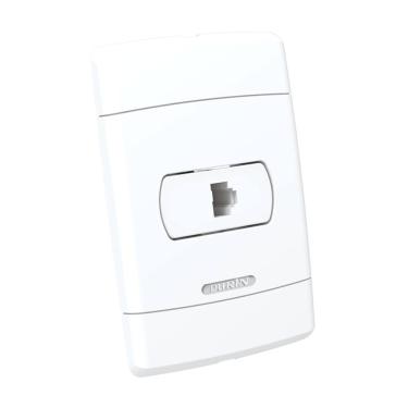 Imagem de Conjunto Tomada Conector Rede Durín