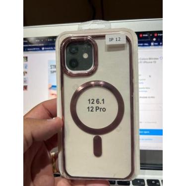 Imagem de Case Magsafe Colors Blindex Luxo Proteção P/ Compatível iPhone 12 Pro 