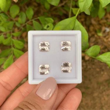 Imagem de 4ø Morganita Cushion Antique 8,32ct - SP GEMAS