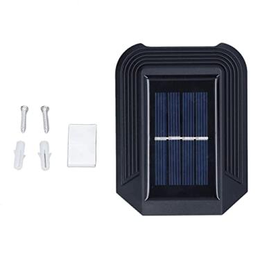Imagem de Luzes de Parede Solares Ao Ar Livre Lâmpada Ao Ar Livre Luminária Externa Luminária Externa Externa 6LED IP65 Proteção para Decoração Externa Jardim Pátio (Luz branca)