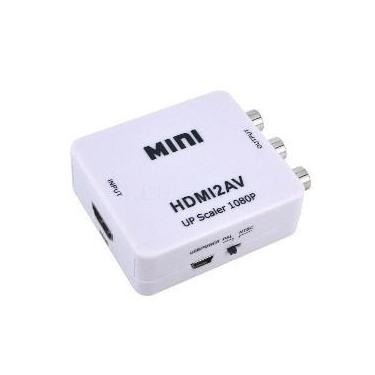 Imagem de ADAPTADOR CONVERSOR DE AV RCA PARA HDMI - HDMI2AV