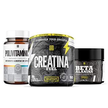 Imagem de Kit Creatina Fuel 300g + Beta-alanina + Polivitamínico 100% IDR 60 caps