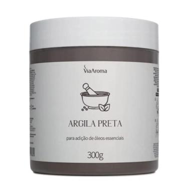 Imagem de Argila Preta - Possui Ação Detox e Revitalizante| Indicado Para Todos Tipos De Pele 300g - Via Aroma