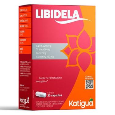 Imagem de Libidela (Cranberry, Cafeína, Taurina E Boro) 30 Cápsulas - Katiguá -