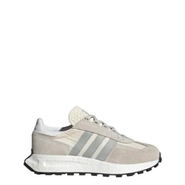 Imagem de adidas Originals Tênis feminino Retropy E5, Giz, branco/cinza/cinza, um, 10.5