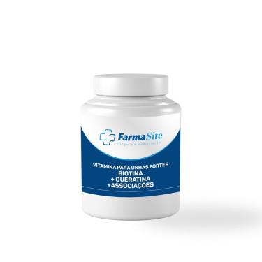 Imagem de Vitamina Unhas Fortes - Biotina + Associações - 120 Cápsulas