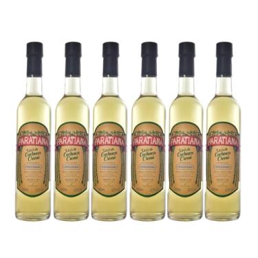 Imagem de Kit 6 Licores de Cachaça Creme Umburana Paratiense 500 ml Artesanla Premium Gourmet Paraty Destilada Sobremesa Fino Churrasco Drink Coquetel