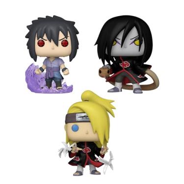 Imagem de Funko Pop! Naruto Set of 3 - Deidara, Orochimaru and Sasuke (First Susano'o)