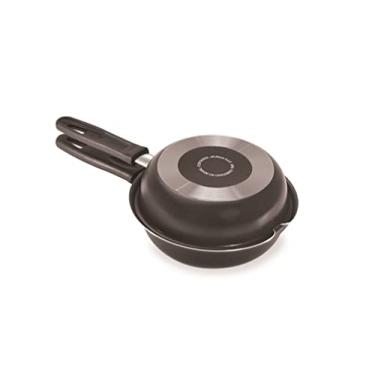 Imagem de Omeleteira/Sanduicheira Baby Alumínio Fortaleza Preto