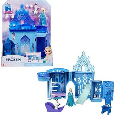 Imagem de Disney Frozen Toys, Elsa Stackable Castle Doll House Joga
